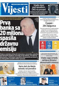 Vijesti - broj 9928, 20. dec 2025.