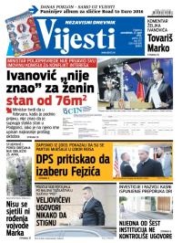 Vijesti - broj 6137, 27. apr 2015.