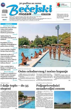 Bečejski mozaik - broj 901, 19. jul 2024.
