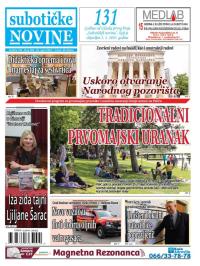 Nove Subotičke novine - broj 368, 26. apr 2024.