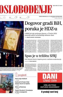 Oslobođenje - broj 27116, 8. okt 2022.