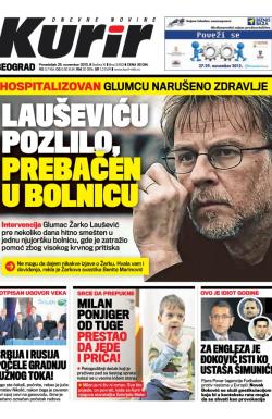 Kurir - broj 3653, 25. nov 2013.