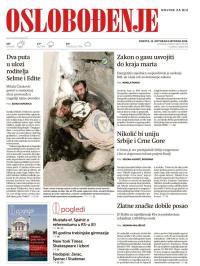 Oslobođenje - broj 25105, 15. okt 2016.