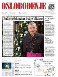 Oslobođenje - broj 28100, 25. dec 2025.