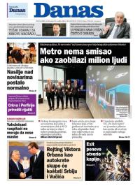 Danas - broj 8684, 9. jul 2021.