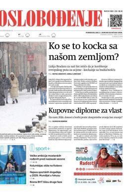 Oslobođenje - broj 28107, 5. jan 2026.