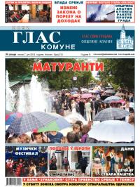 Novi glas komune, Apatin - broj 212, 7. jun 2013.