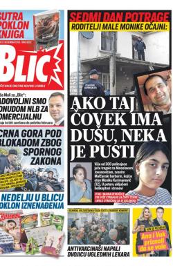 Blic - broj 8212, 27. dec 2019.