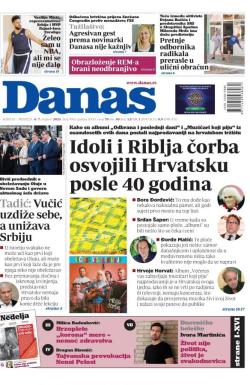 Danas - broj 9067, 6. avg 2022.