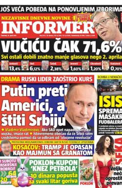 Informer - broj 1511, 13. apr 2017.