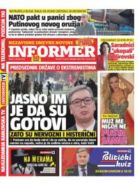 Informer - broj 4126, 4. nov 2025.