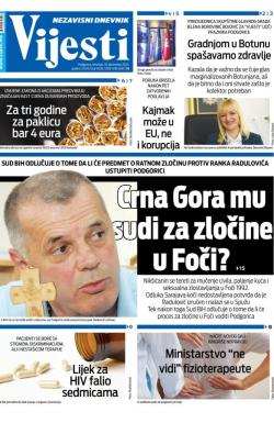 Vijesti - broj 9926, 18. dec 2025.