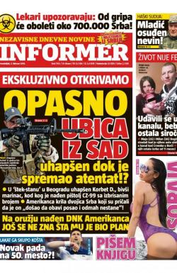 Informer - broj 1760, 5. feb 2018.