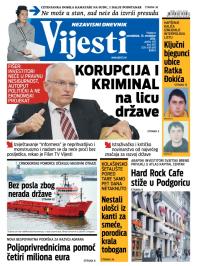 Vijesti - broj 5972, 10. nov 2014.