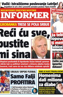 Informer - broj 96, 29. avg 2012.