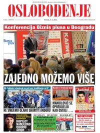 Oslobođenje - broj 24.542, 27. mar 2015.