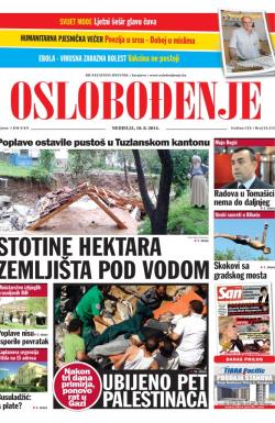 Oslobođenje - broj 24.313, 10. avg 2014.