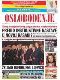 Oslobođenje - broj 24.733, 4. okt 2015.