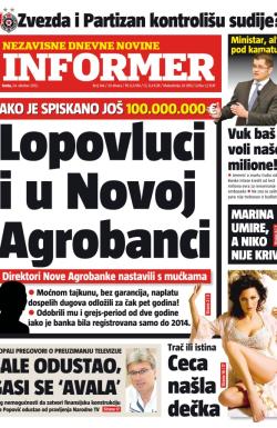 Informer - broj 144, 24. okt 2012.