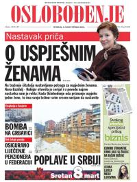Oslobođenje - broj 24.889, 8. mar 2016.