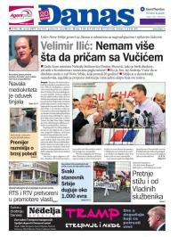 Danas - broj 7053, 20. jan 2017.