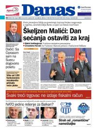 Danas - broj 6526, 12. avg 2015.