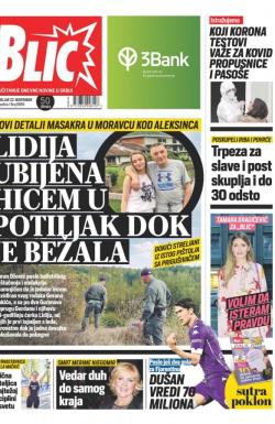 Blic - broj 8885, 22. nov 2021.