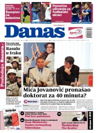 Danas - broj 6102-6103, 14. jun 2014.