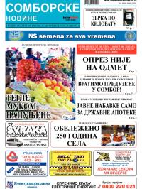 Somborske novine - broj 3087, 23. avg 2013.