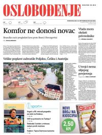Oslobođenje - broj 27709, 16. sep 2024.