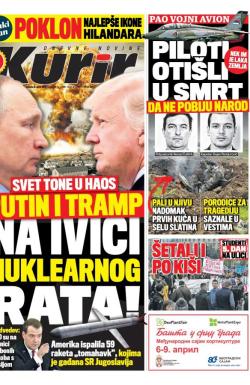 Kurir - broj 1140, 8. apr 2017.