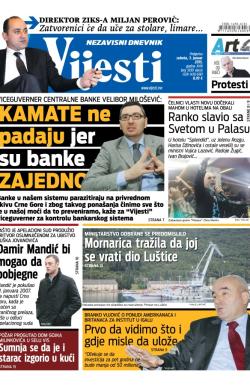Vijesti - broj 5930, 3. jan 2015.