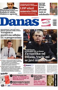 Danas - broj 5885-5886, 9. nov 2013.