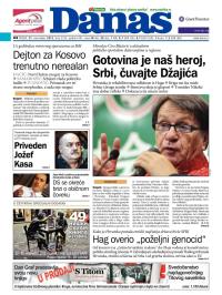 Danas - broj 5532, 21. nov 2012.