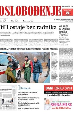 Oslobođenje - broj 25546, 9. jan 2018.