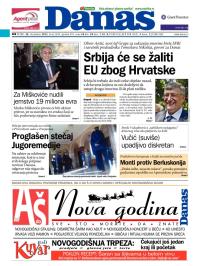 Danas - broj 5569, 28. dec 2012.