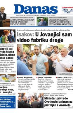 Danas - broj 9400, 7. sep 2023.