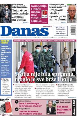 Danas - broj 8559-8560, 6. mar 2021.
