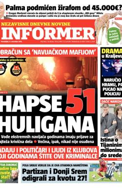 Informer - broj 465, 11. nov 2013.