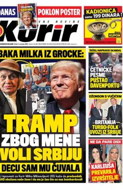 Kurir - broj 996, 11. nov 2016.