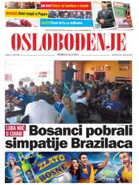 Oslobođenje - broj 24.264, 22. jun 2014.