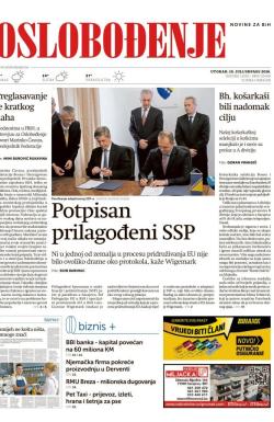 Oslobođenje - broj 25.018, 19. jul 2016.