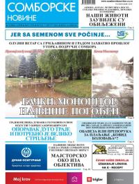 Somborske novine - broj 3450, 7. avg 2020.