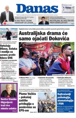 Danas - broj 8870, 11. jan 2022.