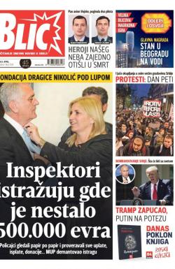Blic - broj 7238, 8. apr 2017.