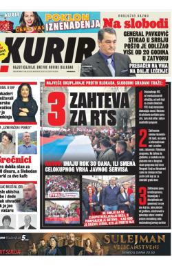 Kurir - broj 4162, 29. sep 2025.