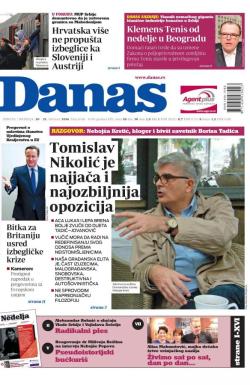 Danas - broj 6718-6719, 20. feb 2016.