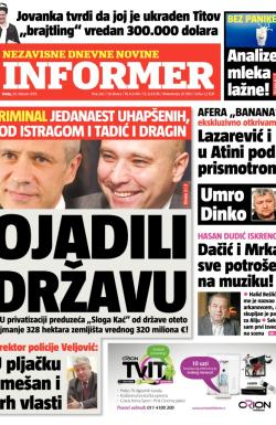 Informer - broj 242, 20. feb 2013.