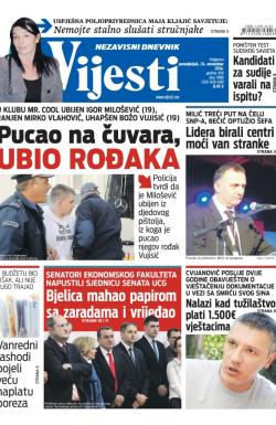 Vijesti - broj 5986, 24. nov 2014.
