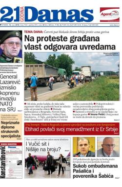 Danas - broj 7561, 12. jun 2018.